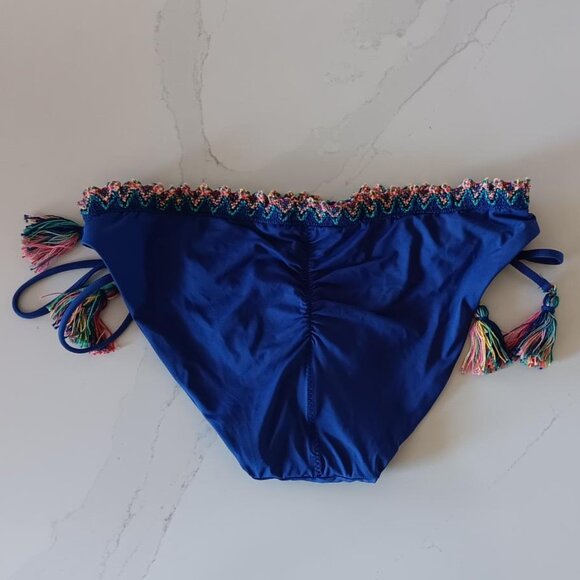 Swim Bottom BECCA Blue/Multi Colored Size S/P NEW - Picture 5 of 10